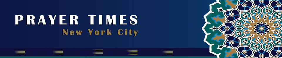 Prayer Times NYC prayer times nyc